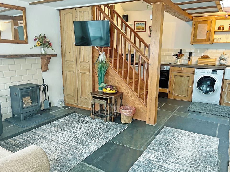Open plan living space | Mole Cottage - Henwood Holidays, Liskeard