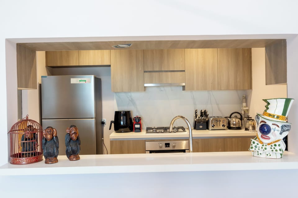 Apartment, Balcony | Private kitchen