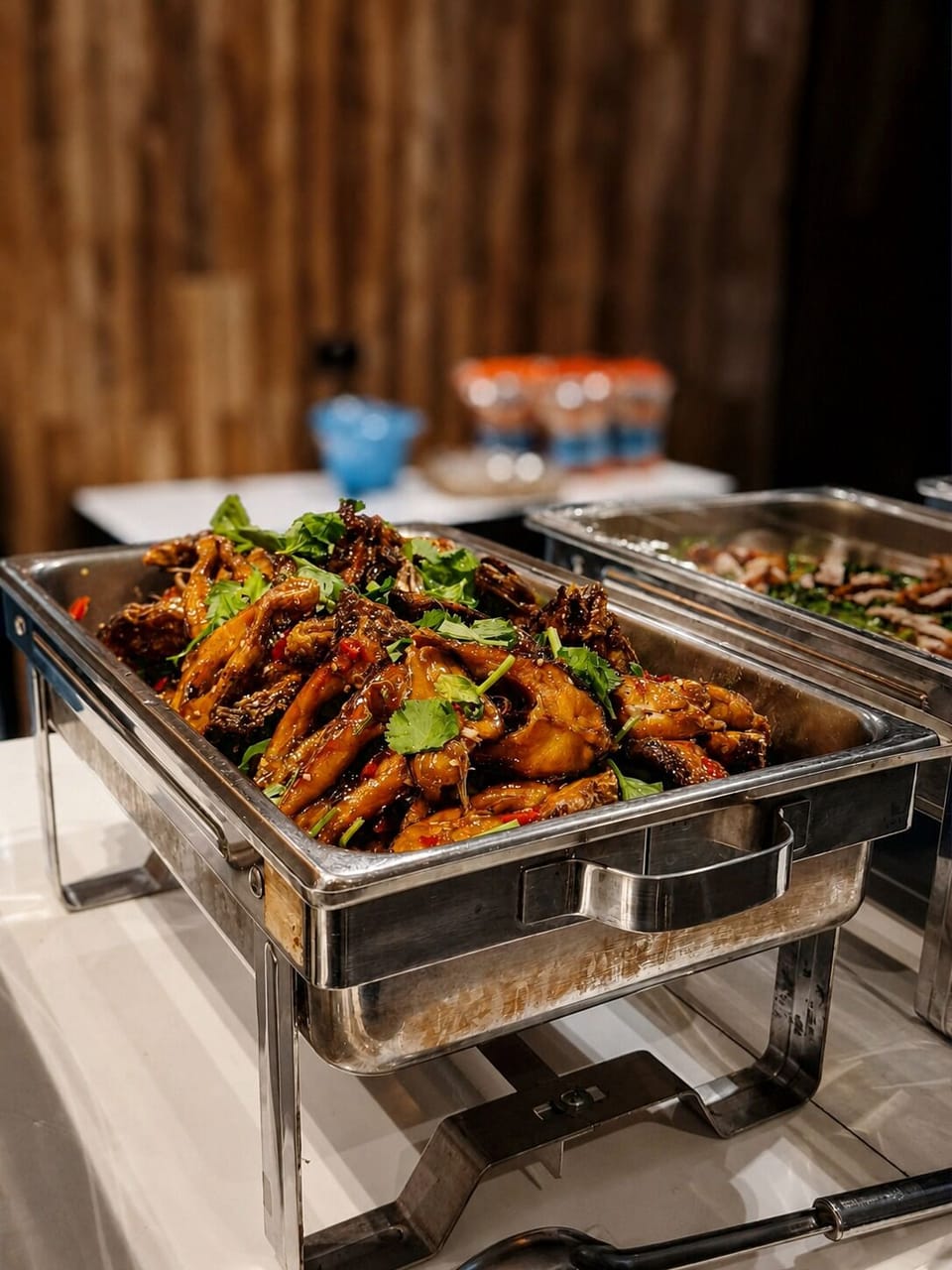 Daily buffet breakfast for a fee