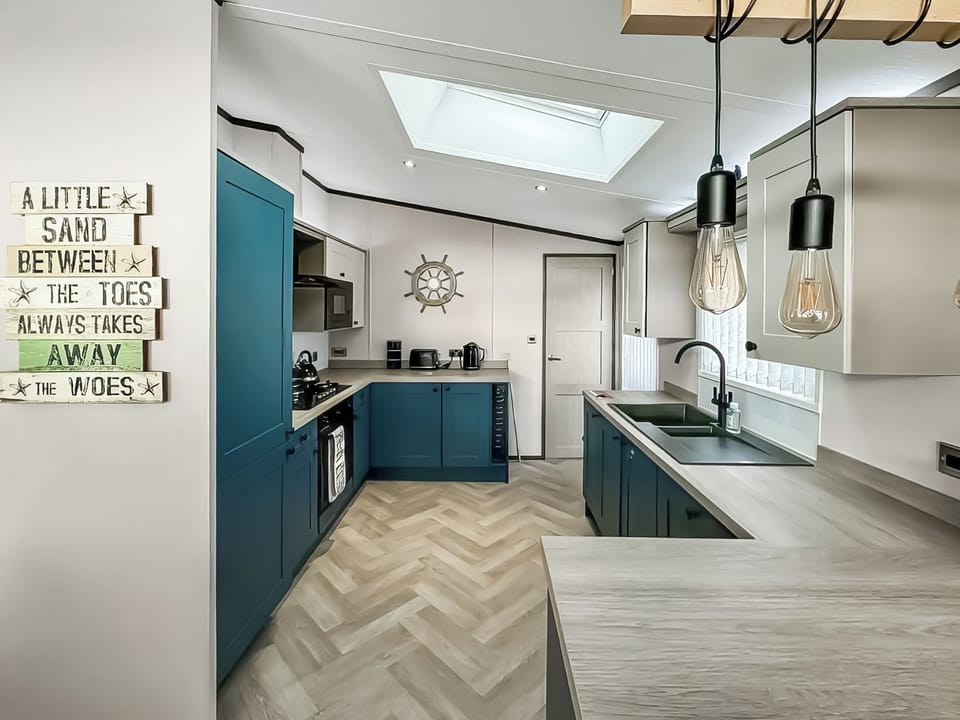 Open plan living space | Monaco Duo - Golden Gate Holidays, Towyn