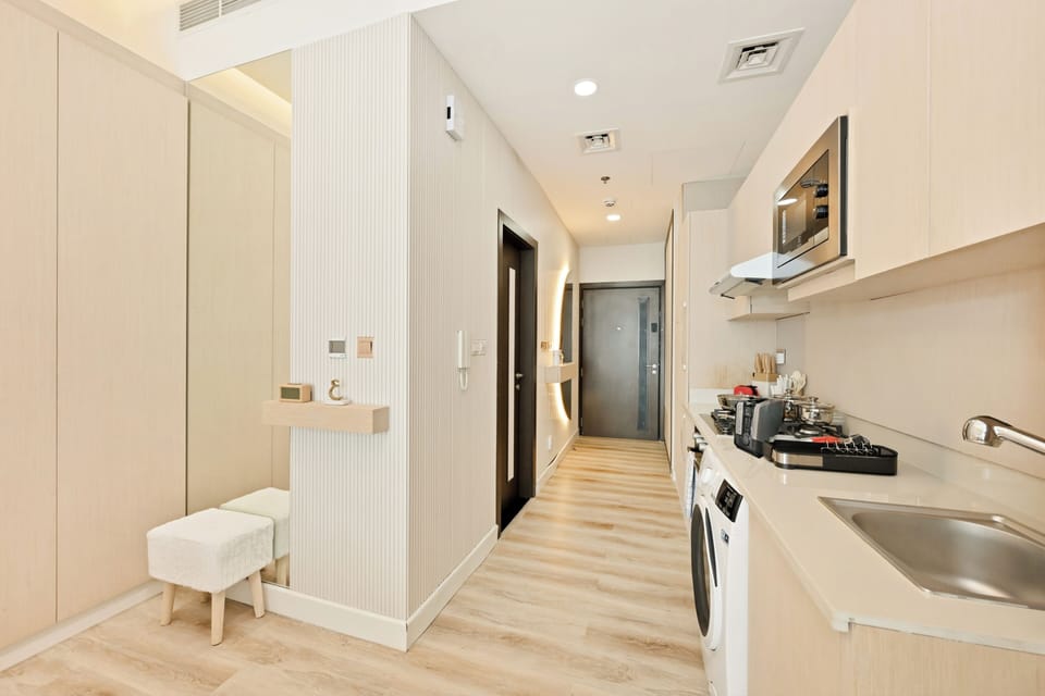 Apartment, Balcony | Private kitchen