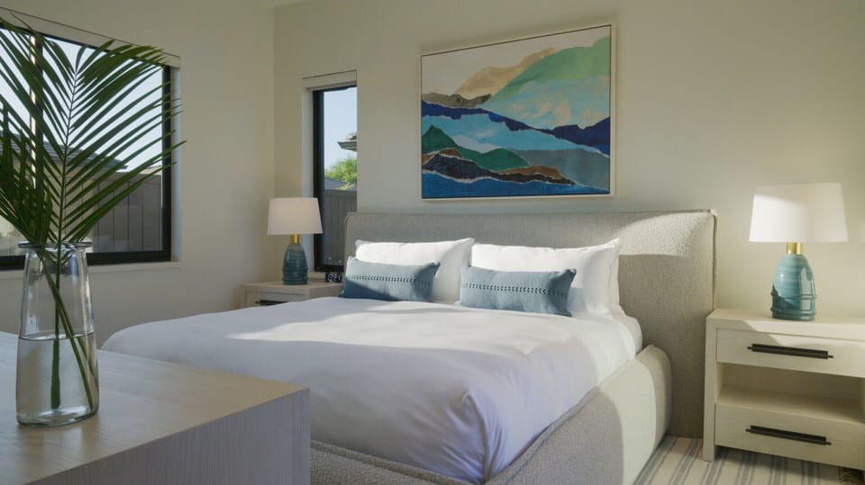 Bright and inviting, the Detached Building Suite (Bedroom #6) offers a comfortable retreat to recharge between days spent exploring Hawaiʻi Island.