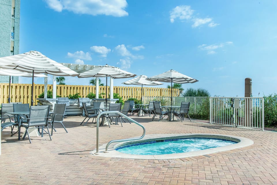 Gulf Front Hot Tub