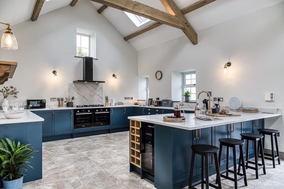 A stunning blend of rustic character and contemporary comfort