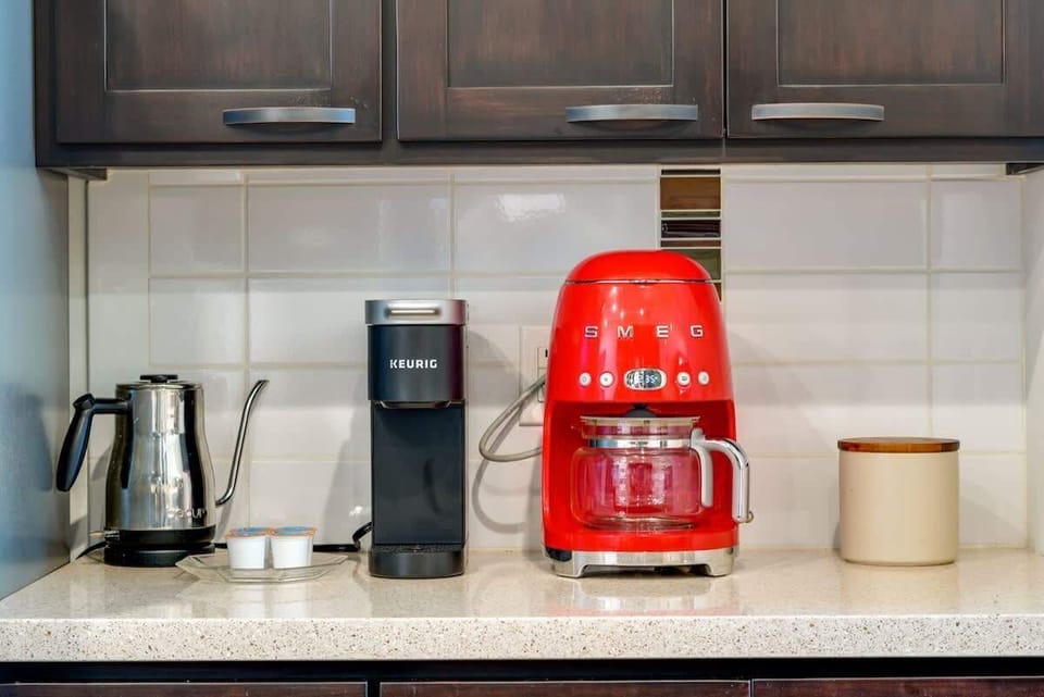 SMEG and Keurig Coffee Makers