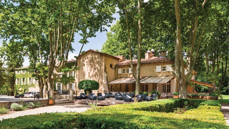 Nestled within a 180-hectare private estate in the heart of Provence, this authentic bastide is surrounded by the golden light and natural beauty of the region.
