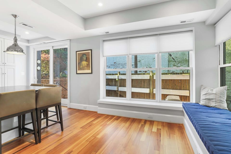 A cozy space that boasts natural light!