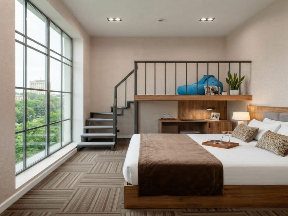 Superior Double or Twin Room, City View | Egyptian cotton sheets, premium bedding, down comforters