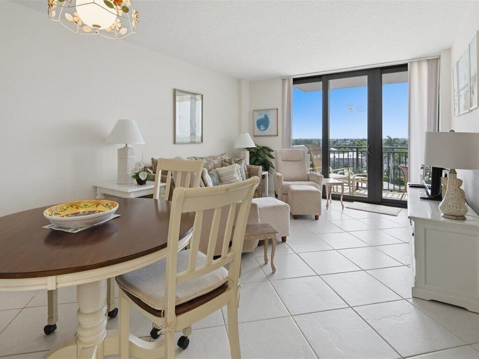 Dining Area & Living Room