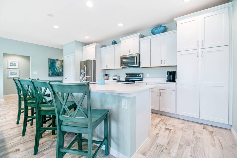 Spacious kitchen with modern appliances has everything you will need to prepare delicious meals