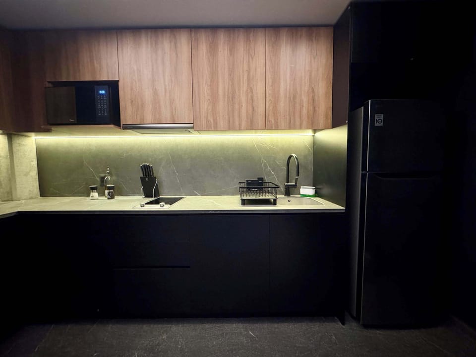 Practical and modern kitchen