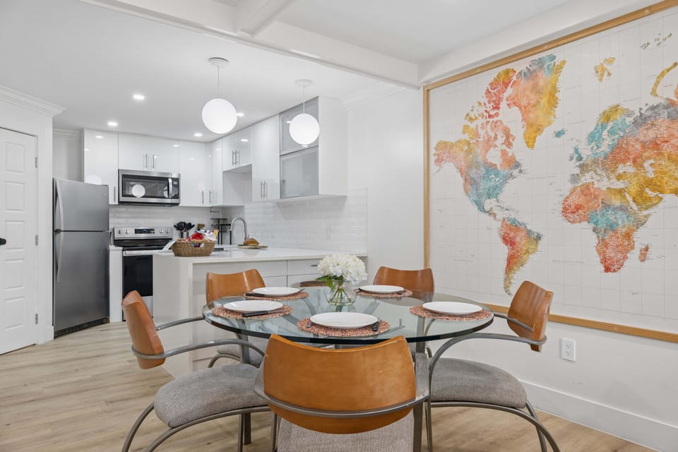 Gather around the dining table and share stories from the day