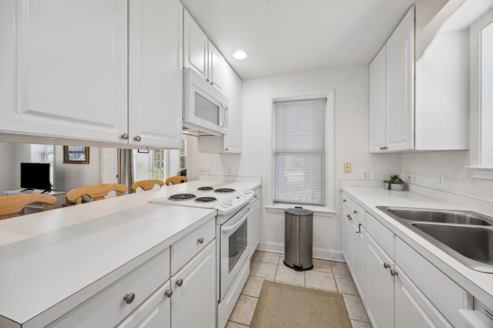 Open Kitchen Overlooking Living Area