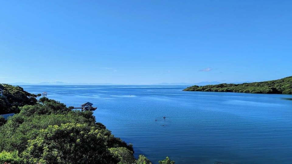 Patio View - Clear to the mainland.