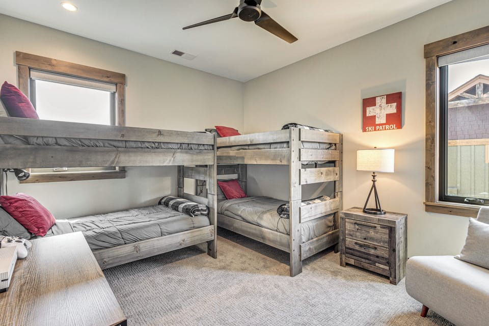 Bedroom 5 | 2 Twin Bunk Beds | Twin Sleeper Chair | 2nd Floor