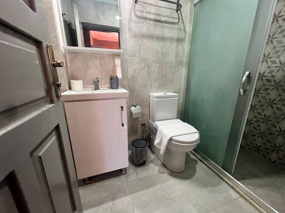 Basic Room | Bathroom | Shower, hair dryer, towels, soap