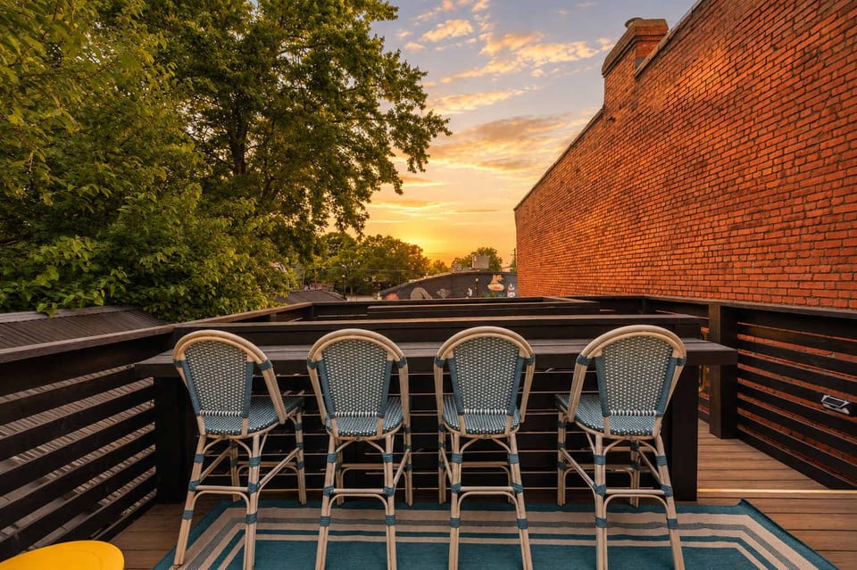 Balcony: Unwind in the spacious balcony lounge with comfortable seating, fresh air, and a relaxing atmosphere that's perfect for morning coffee, afternoon reading, or evening conversations.