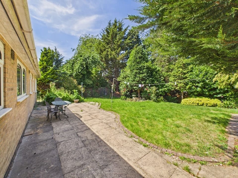 Private patio and garden space, perfect for morning coffee or evening relaxation.