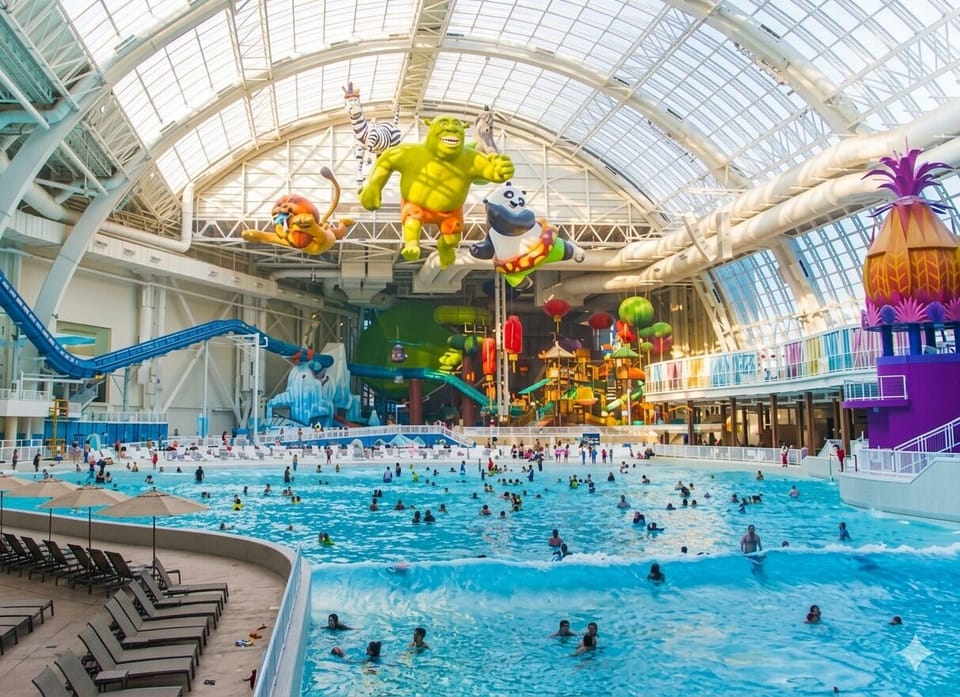 DreamWorks Indoor Water Park at the American Dream. 