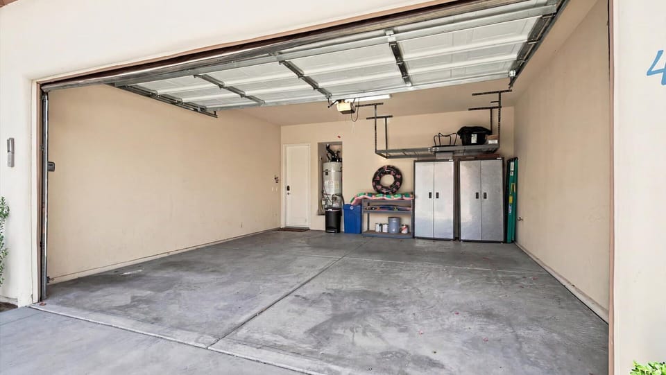 Attached Two Car Garage