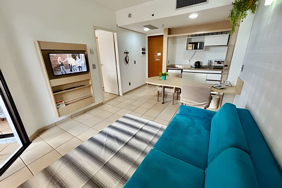 Deluxe Apartment, Balcony, Beach View | Living area