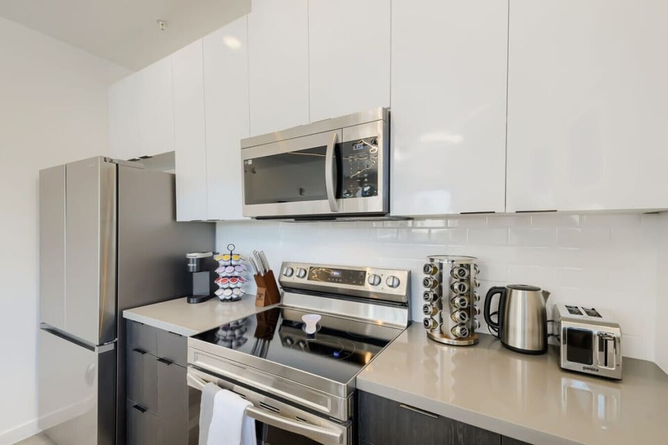 Kitchen with Coffee Station