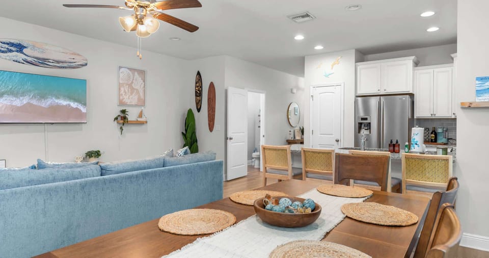 Open-concept living made for gathering
