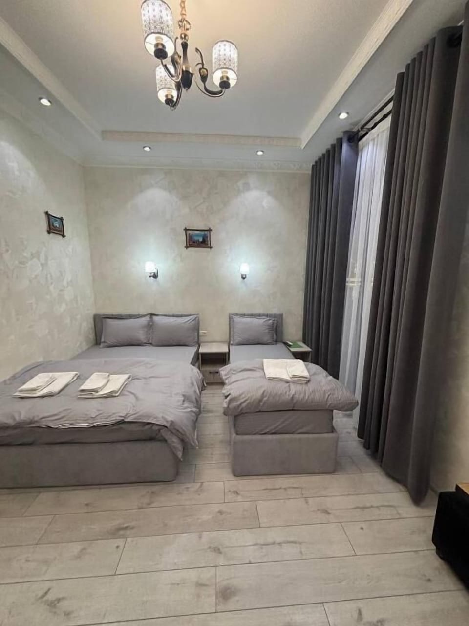 Family Triple Room, City View | Desk, laptop workspace, soundproofing, WiFi (free)