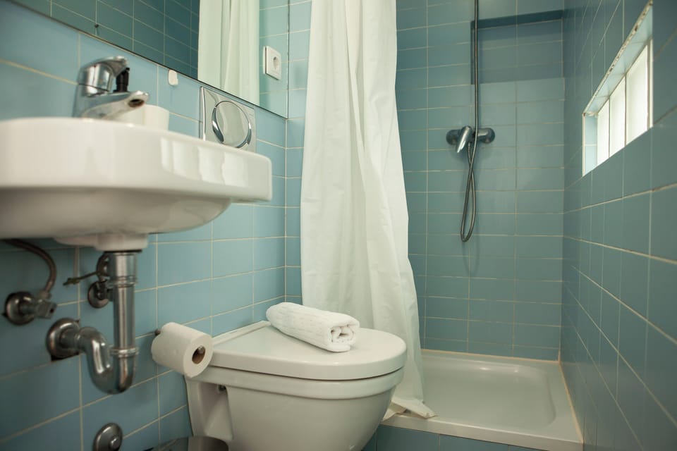 Economy Single Room | Bathroom | Shower, hair dryer, towels, soap