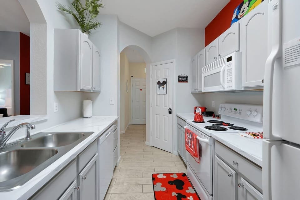 Well stocked kitchen