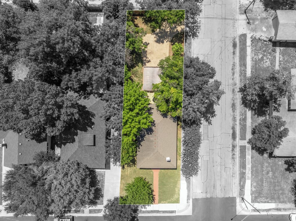 Aerial View Corner of 29th & Gorman