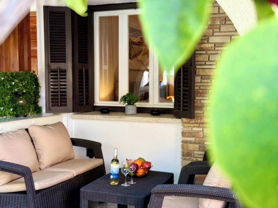 Enjoy your own private terrace, perfect for al fresco dining, a morning coffee, or relaxing in the Mediterranean sunshine.