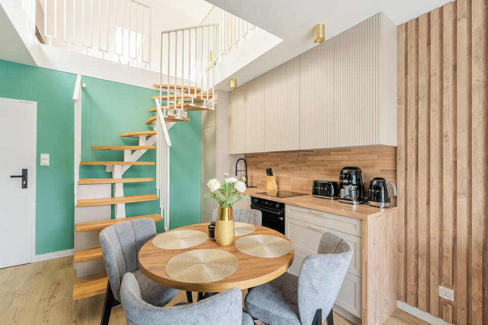 Premium Penthouse, 2 Bedrooms | Private kitchen | Fridge, microwave, stovetop, dishwasher