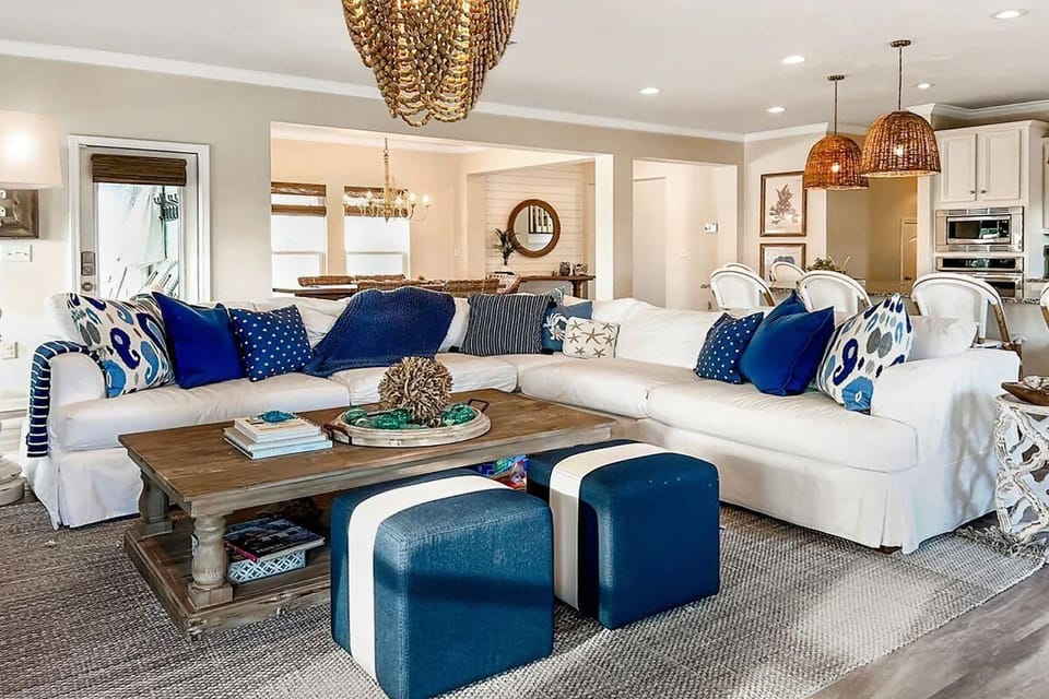 House, Multiple Beds (Arlanymor) | Living area