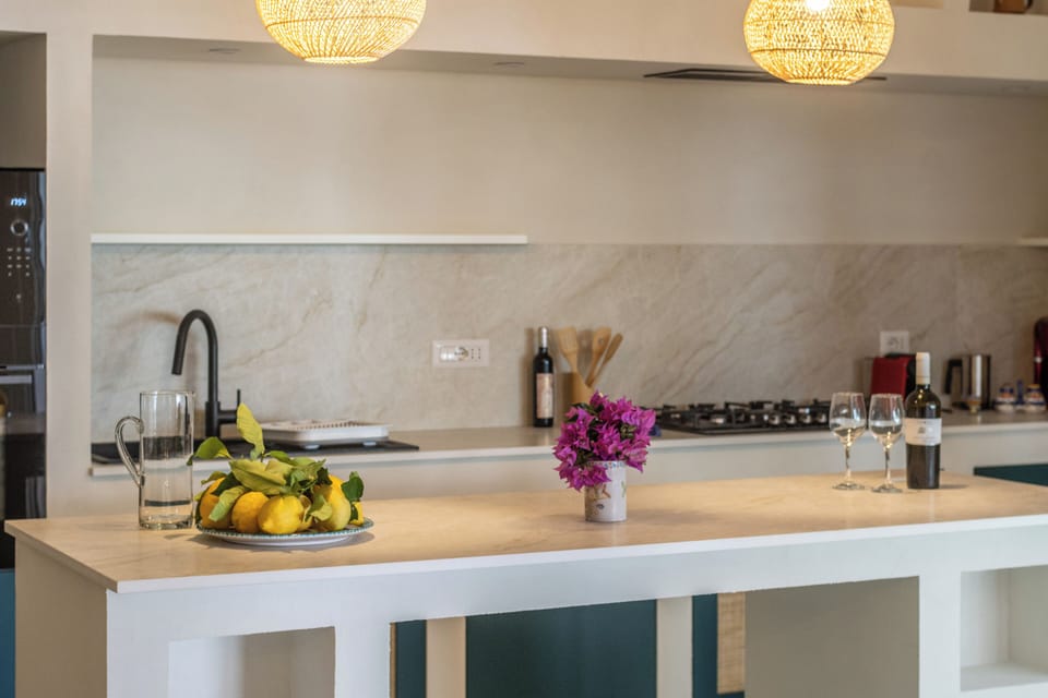Villa, Sea View | Private kitchen