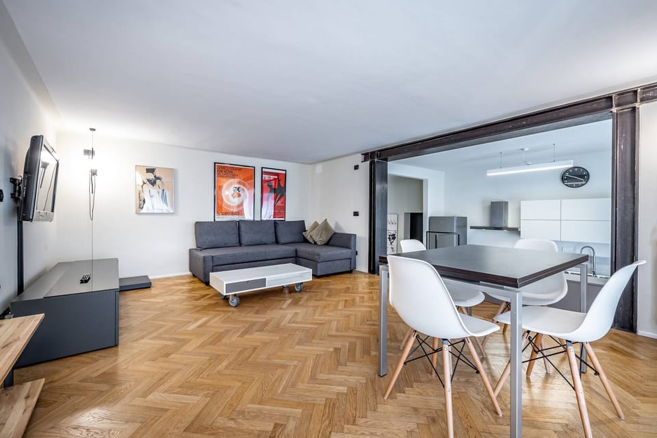 Apartment, 2 Bedrooms, Kitchen | Living room