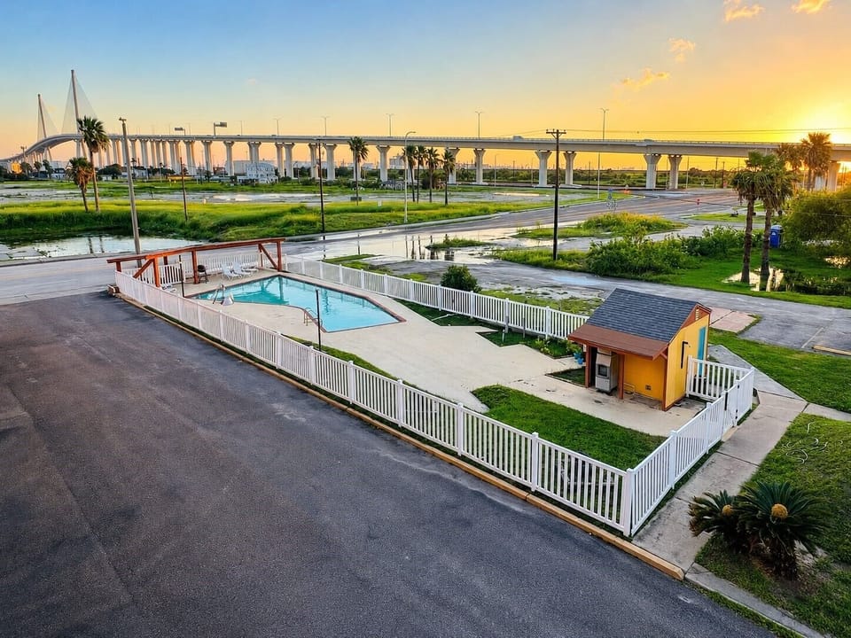 Seasonal outdoor pool