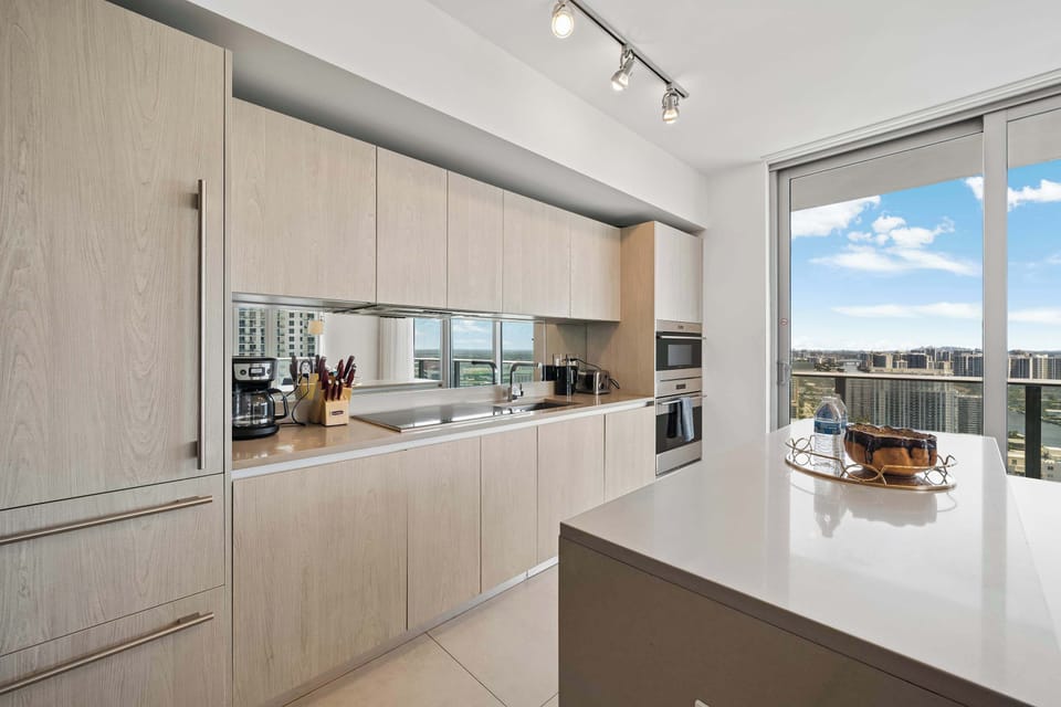 Thoughtfully designed kitchen with plenty of space to spread out