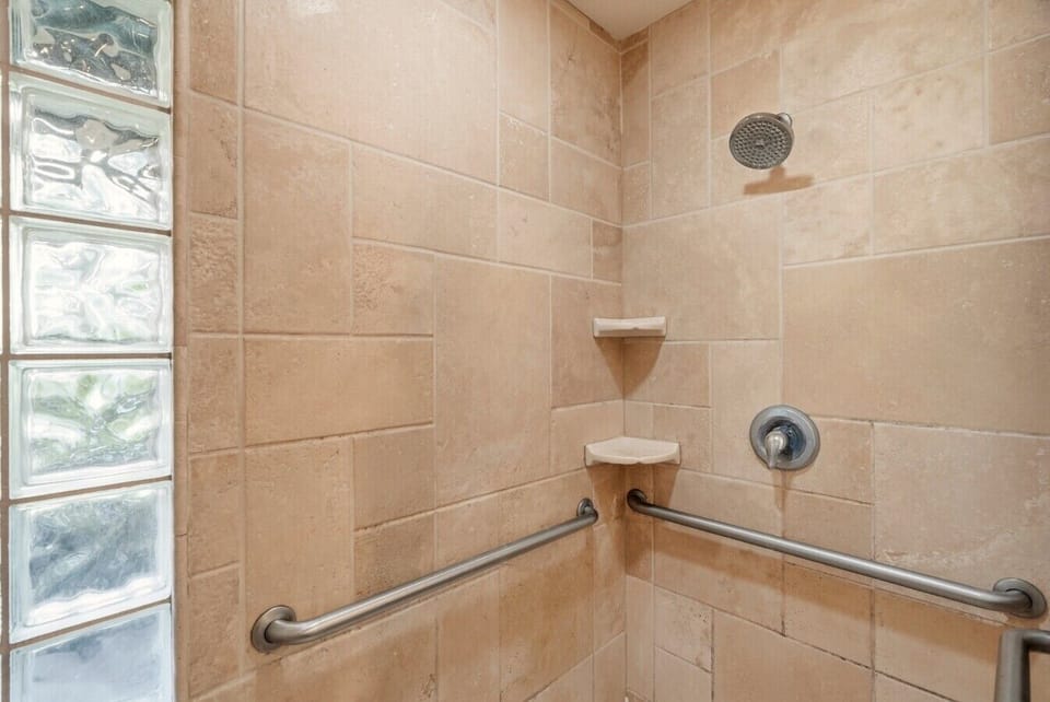Master bathroom shower