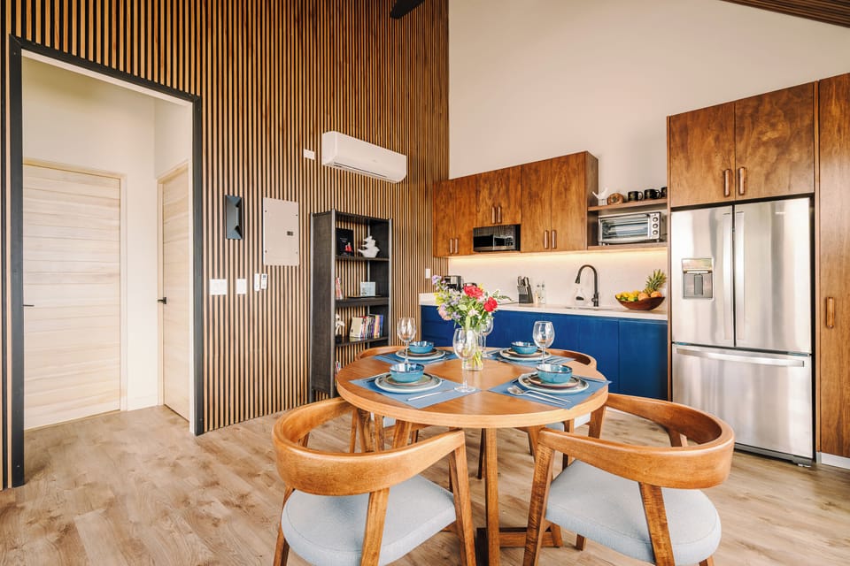 Premium Villa, Private Pool, Sea View | Private kitchen | Fridge, microwave, oven, stovetop