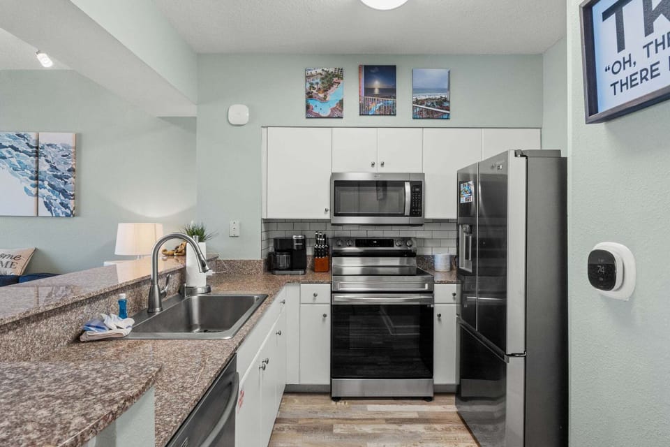 You'll find all the essential cookware and utensils needed for your stay.