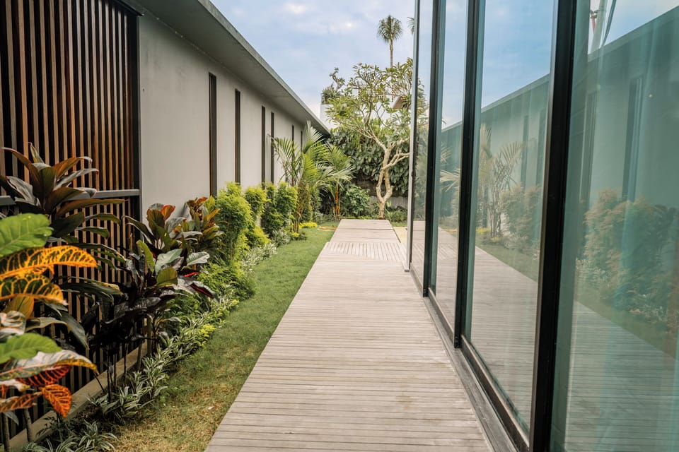 Family Villa, Balcony, Garden View | Property grounds