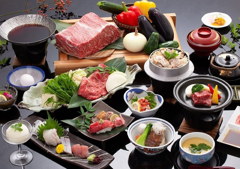 Ryokan dining