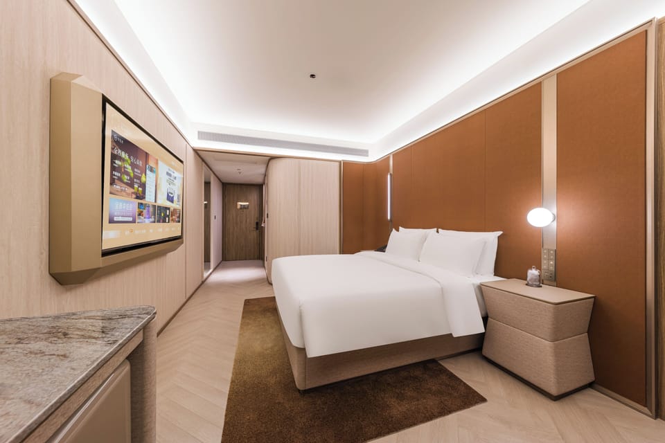 Basic Double Room | Down comforters, memory foam beds, minibar (free items), desk