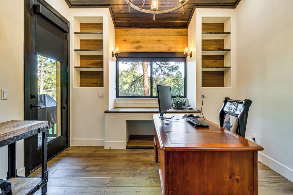 Dedicated Workspace | Access via Bedroom 1