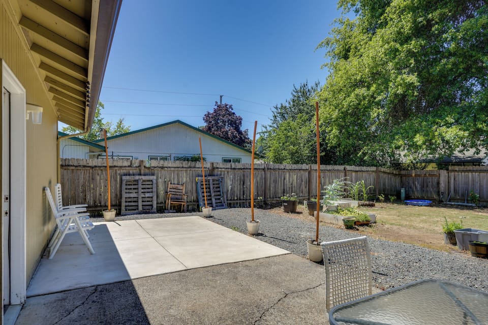 Fenced Backyard