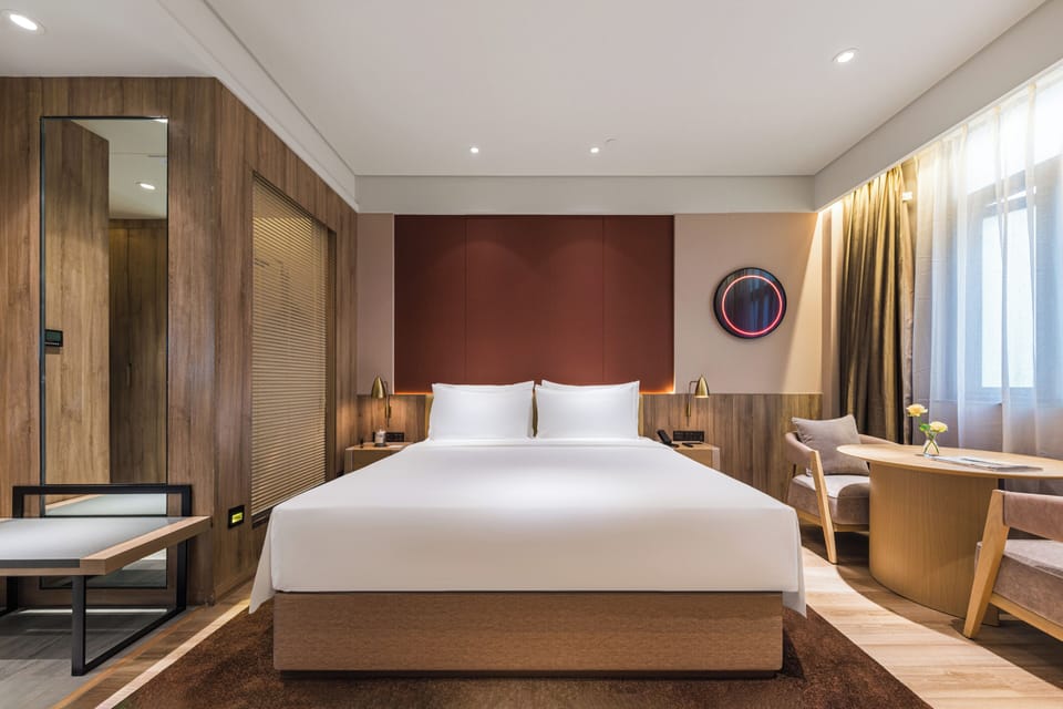Superior Double Room, Non Smoking, Pets Not Allowed | Minibar (free items), desk, WiFi (free), bed sheets