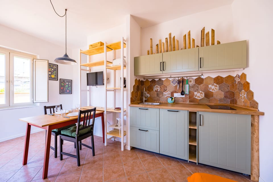 Apartment (1 Bedroom) | Private kitchen | Espresso maker, oven, stovetop, dishwasher