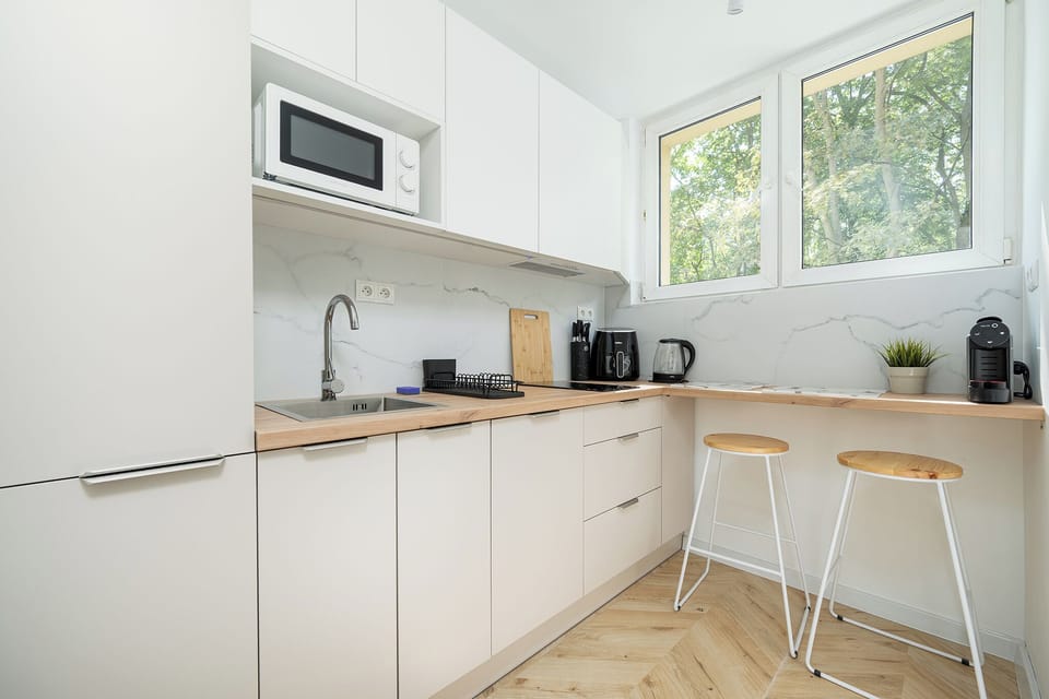 Apartment, Balcony | Private kitchen