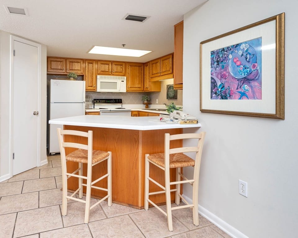 Condo, 2 Bedrooms | Private kitchen | Coffee/tea maker, fridge, oven